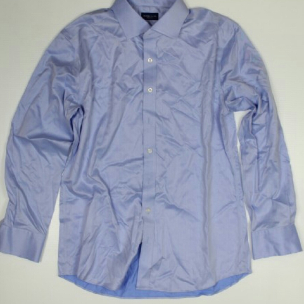 Proper Cloth Dress Shirt Blu - 44 chest 29 length